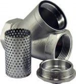 Stainless Steel Y Strainer Replacement Screen Filter Elements Filter Mesh Cylinders