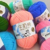Standard Hand Knitting And Crochet Yarns From China Supplier Cheapest Wholesale Eco-friendly Baby Organic Milk Cotton Yarn 8s/4