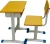 Import Steel student classroom desk and chair school desk and chair for classroom from China
