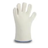 Stock 200 Degree  Contact Heat Resisting CASTONG White Polyester Felt Heat Resistant Safety Working Gloves for Welding