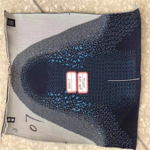 stock  fly knit sports shoes upper big stock shoe upper shoes