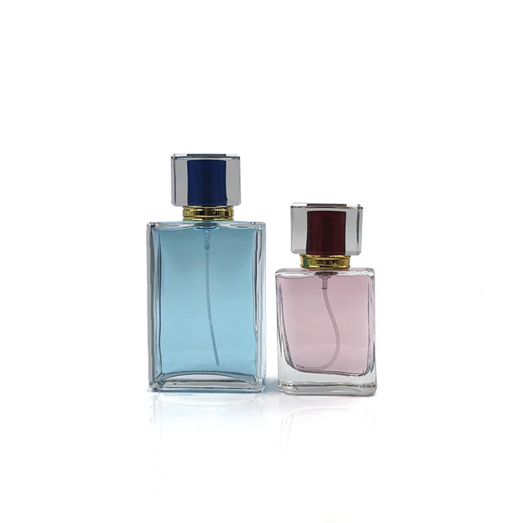 Stock products empty luxury glass perfume bottles