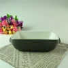 Stock wholesale color oval rectangular baking dish ceramic bakeware
