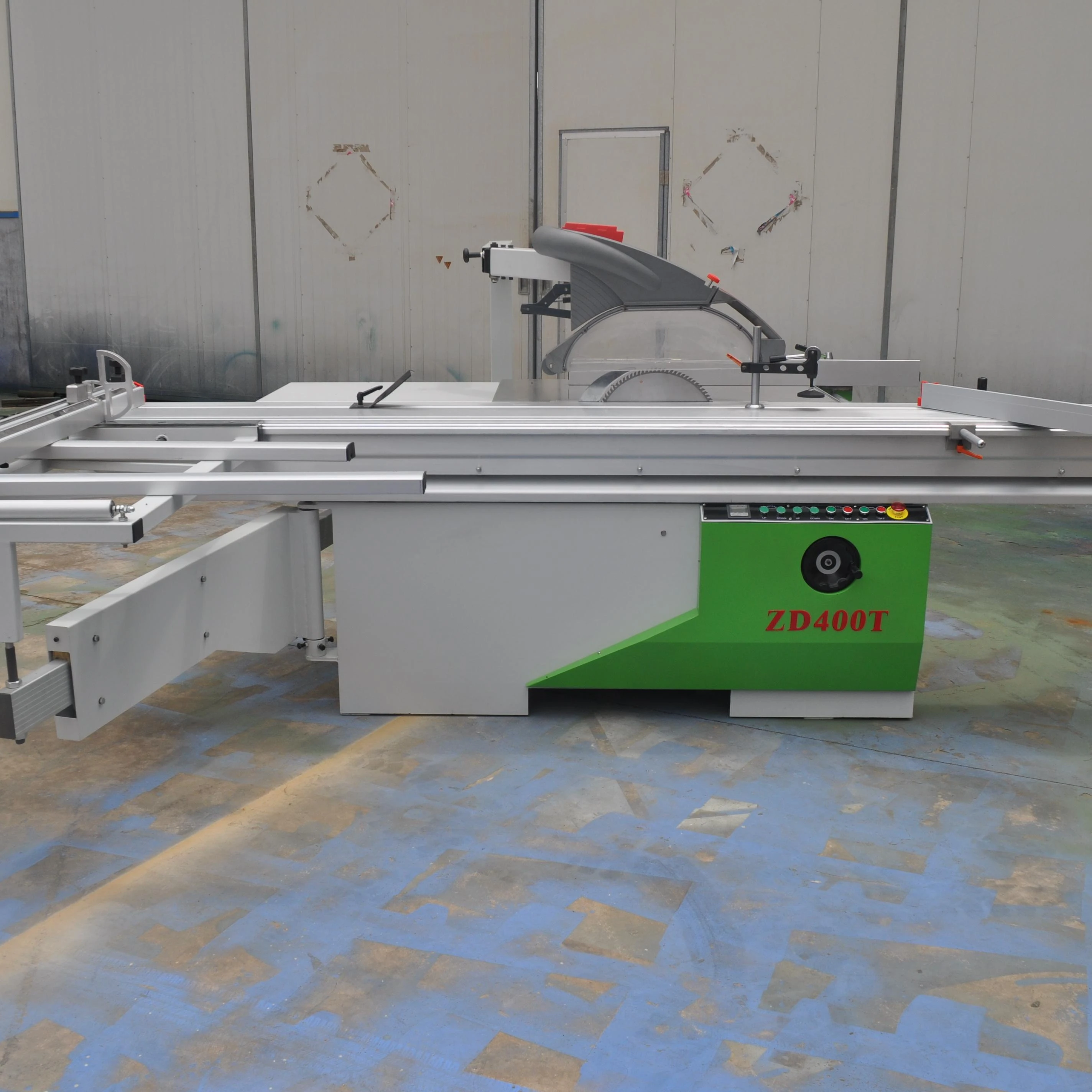 strong german style panel sliding table saw 415mm