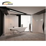 Stylish Durable White artificial stone office desk