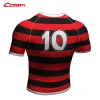 Sublimated rugby uniforms, Custom rugby team wear with stripes