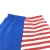 Import Summer baby girl shorts red blue striped cotton girls shorts for 4th July from China