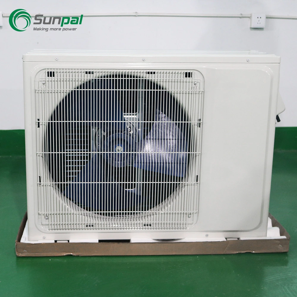 Sunpal Solar AC DC Air Conditioners Cooling Only Dual Energy Supply 9000Btu 12000Btu 18000Btu 24000Btu