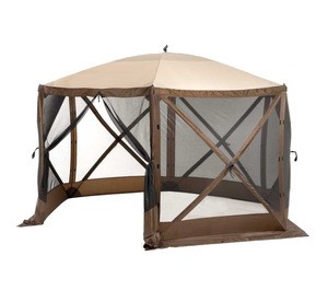 Super large sun shelter outdoor garden sunshade hexagonal tent