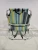 Import Super quality new style folding pillow pvc coating Strap fabric beach chair outdoor custom foldable metal fishing camping chairs from China