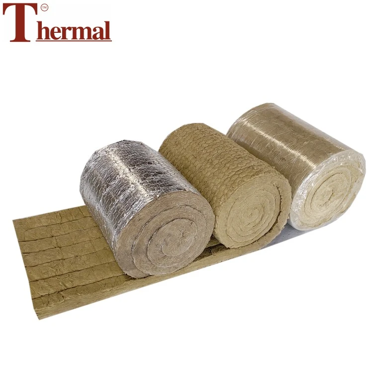Super rock wool 60kg m3 wire-meshed blanket insulation mineral wool density 100 kg m3