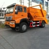 Swept-body refuse collector swing arm garbage truck skip loader garbage truck for sale