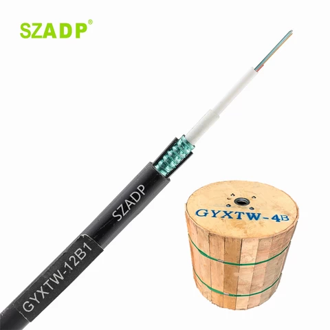 SZADP GYXTW 4 fiber Singlemode Outdoor Fiber Optic Cable