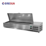 Table Top Pizza Sandwich Sushi Salad Bar Counter Display Refrigerator