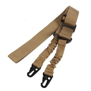 Tactical 2 Point Gun Sling Shoulder Strap Outdoor Rifle Sling With Metal Buckle Gun Belt Hunting Accessories