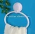 Import Taili High Quality Suction Cup Towel Hanger Bathroom Plastic Towel Standing Ring Rack Hook With Suction Cup Holder from China