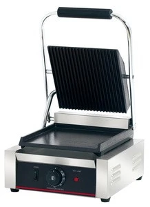 TCG-811C CE approved Kitchen equipment of Electric single contact grill