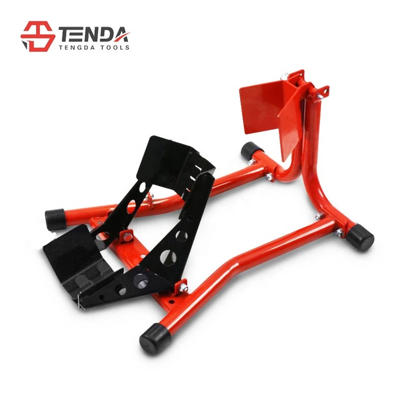TD-009-05 Motorcycle wheel chock Motorcycle parking stand and carry stand