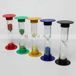 Teachers Timer Set sand clock,1min,5min,2 min,4min,sandglass brushing holder plastic minute sand timer/hourglass