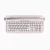 Import teclado retro laptop keyboard wholesale typewriter wireless retro keyboard tablet keyboard with cradle with stand support W503 from China