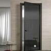 Tecture Delicate toughened printed glass with line patterns printed on glass for doors and showers