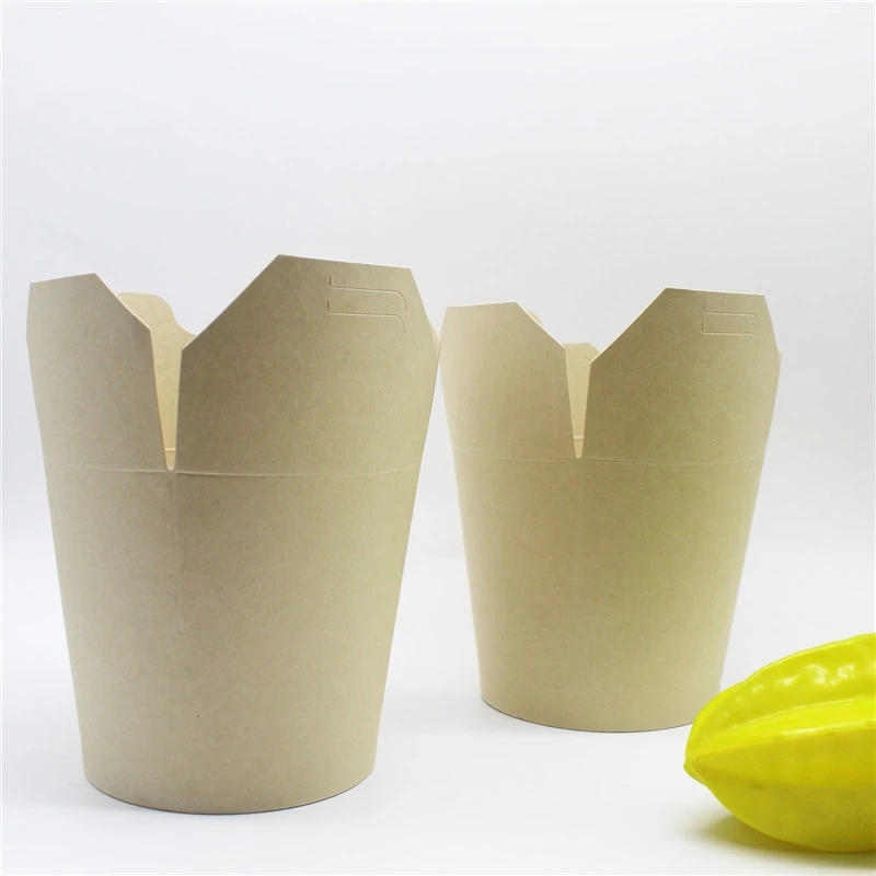 The newest eco friendly paper packaging box custom kraft cup