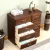 Import This wooden storage cabinet is very popular in China. It supports solid wood storage cabinets. from China