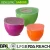 Import Three Pieces Plastic Mixing Salad Vegetable Fruit Bowl Plastic Bowl Mixing Bowls With Lids from China