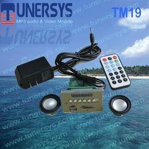 TM19 car mp4 player with fm transmitter