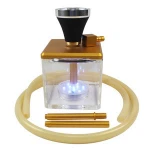 Top quality shisha acrylic Led light chicha hookah