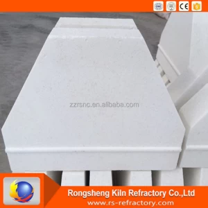 Top quality zircon refractory fused cast AZS brick