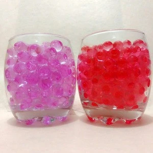 Top sale in UK Orbeez bulk packing 2.5-3 mm water beads Vase decoration Soilless cultivation of plants rose red Crystal soil
