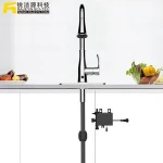 Touchless Electronic Sensor Pop Up Kitchen Faucet