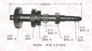 TOYOTA Transmission Gear 33421-35140 FOR HILUX -- COUNTER SHAFT 18S/14/13/20/31/45T