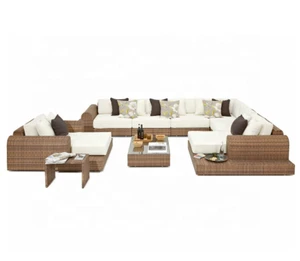 Trade Assurance Hot Sale Exclusive Outdoor Poly Rattan patio furniture