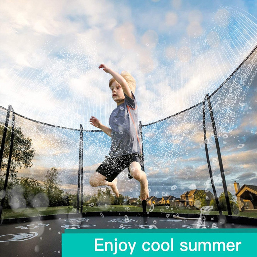 Buy Trampoline Waterpark Heavy Duty Sprinkler Hose- Fun Summer Outdoor ...