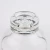 Import Transparent Crystal Snack Serving Bowls Silver Dinner Dish Bowl from Taiwan