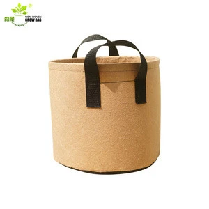 Trending Hot Products Garden Jute Fabric Jute Flower Pot Flower Bag Grow Bags With Seed For Growing Vegetables