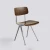 Triumph Bent Plywood Cafe Chair with black frame wood seat
