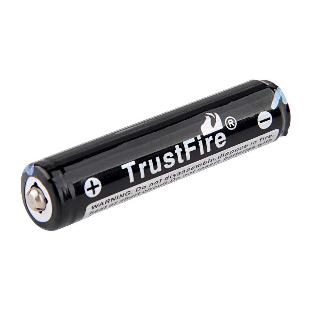 Trustfire Original 10440 600Mah Rechargeable With Pcb Battery Nipple Li-Ion Battery 10440 3.7V Lithium Battery