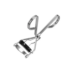 Two-line stainless steel Makeup Eyelash Curler with comb