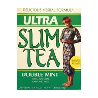 Ultra Slim Tea, Double Mint 24 Bags by Hobe Labs