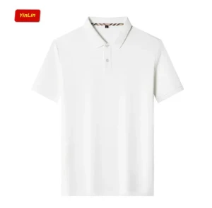 Unisex High Quality Comfortable Cotton Polo Shirts Casual Fashion Print Design Breathable lapel Customizable Logo Available