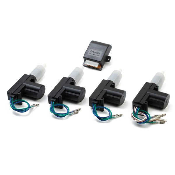 Universal 4 / 2 Door Actuators Long life cycle 12V /24V DC Electric Car Central Locking System for aftermarket