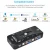 Import USB KVM Switch 4 Port PC Monitor Switches with 4 USB VGA Cables for Computer Keyboard Mouse Monitor from China