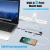 Import Usb type c hub 8 in 1 usb hub multi function adapter for MacBook Pro and Type C Windows Laptops from China