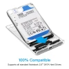 USB3.0 HDD Enclosure 2.5 inch Serial Port SATA SSD Hard Drive Case Support 6TB transparent Mobile External HDD Case