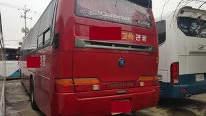 USED COACH Bus 2005Y Kia Granbird Parkway 410HP Jake Brake In Seoul Korea