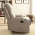 Import Velvet Motion Recliner Chair Single Sofa with Cup Holder for Living Room from China