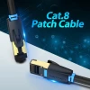 Vention CAT8 Ethernet Cable High Speed 40Gbps 2000MHz SFTP Internet Network Flat Cable RJ45 Connector for Router Modem